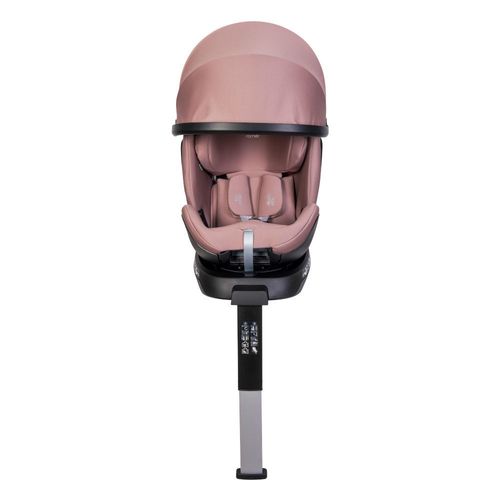 כסא בטיחות מסתובב משולב בוסטר Swivel Grow Max מלידה ועד גיל 7 עם גגון הצללה - ורוד DUSTY ROSE