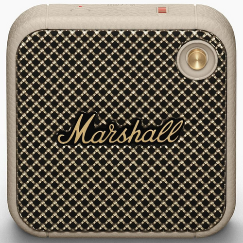 שיריון אילת רמקול אלחוטי נייד Marshall Willen צבע קרם