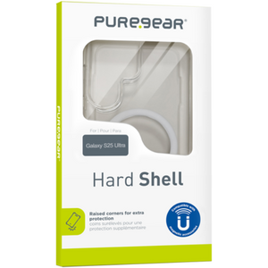 שיריון אילת Samsung Galaxy S25 Ultra PureGear - כיסוי שקוף