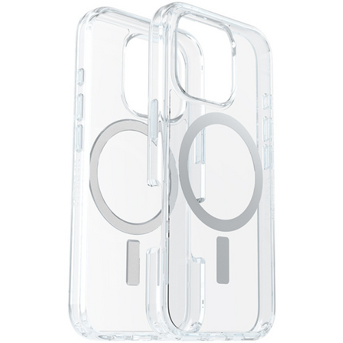שיריון אילת Otterbox Symmetry iPhone 16 Pro + MagSafe כיסוי לטלפון בצבע שקוף