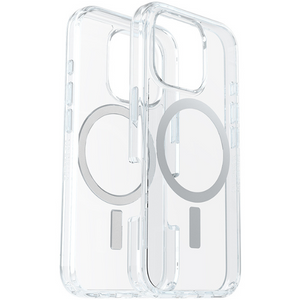 שיריון אילת Otterbox Symmetry iPhone 16 Pro + MagSafe כיסוי לטלפון בצבע שקוף