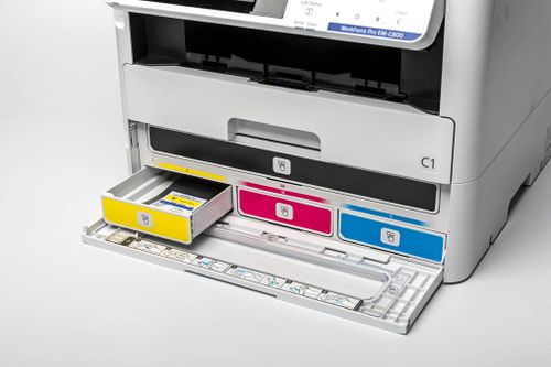 מדפסת צבע משולבת אפסון Epson WorkForce Pro EM-C800RDWF