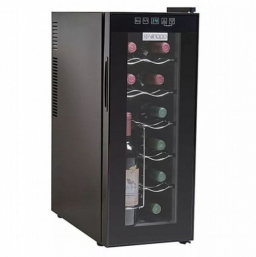 מקרר יין טרמו-אלקטרי קומפקטי עד 12 בקבוקים CH-37FD
