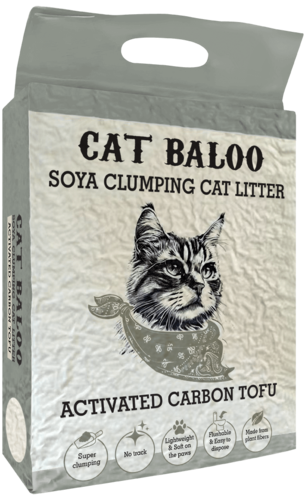 CAT BALOO חול סויה מתגבש - חול לחתולים