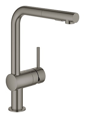 ברז מטבח נשלף GROHE דגם 30274ALO גוון גרפיט
