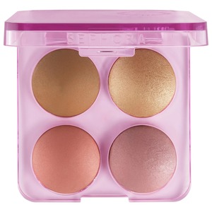 פלטה משולבת סיפורה Colorful Face Bronzer, Blush & Highlighter Palette