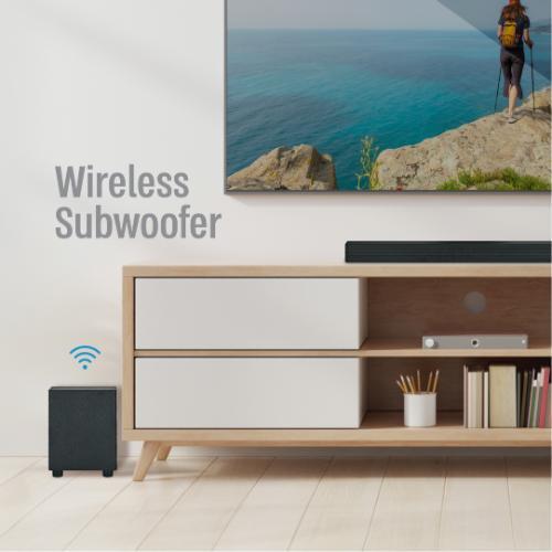 דגם:  PURE ACOUSTICS HDS-350  מקרן קול עם סאב וופר אלחוטי 350W