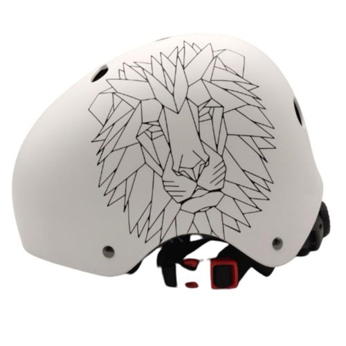 קסדת רכיבה מקצועית לילדים עם 11 פתחי אוורור - מידה M לבן