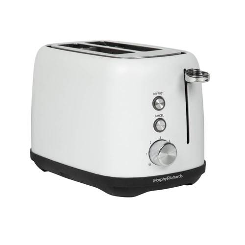 מצנם נירוסטה 2 פרוסות Morphy Richards 222141 לבן 