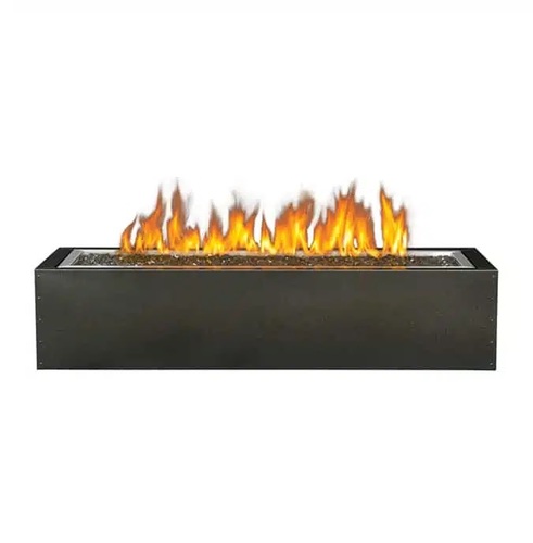 קמין חשמלי Napoleon PURVIEW 72 אינץ' עם מצע אבני קריסטל, להבות LED בצבעי כתום ולבן, שלוש אפשרויות התקנה ורוחב מרשים במיוחד של 182.8 ס