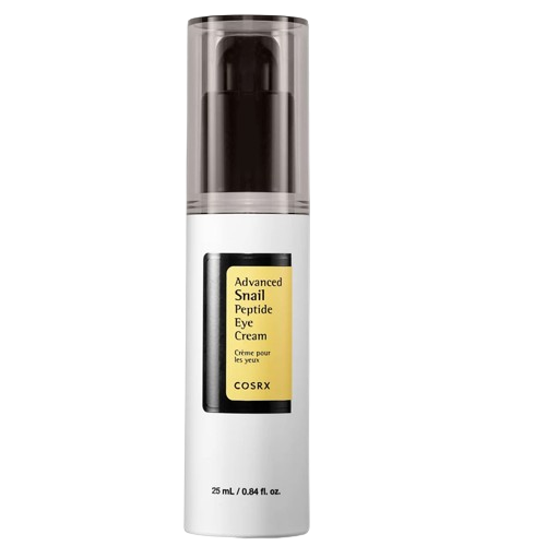 Cosrx Advanced Snail Peptide Eye Cream 25ML קוסרקס קרם עיניים תמצית מוצין חילזון מתקדם ועוצמתי