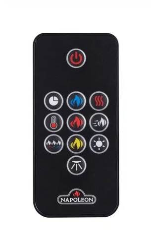 קמין חשמלי אנכי Napoleon ALLURE 32 עם מיטת גחלים LED, להבות דינמיות ב-6 צבעים ופנסי תאורה צדדיים בעיצוב אנכי ייחודי ומרהיב