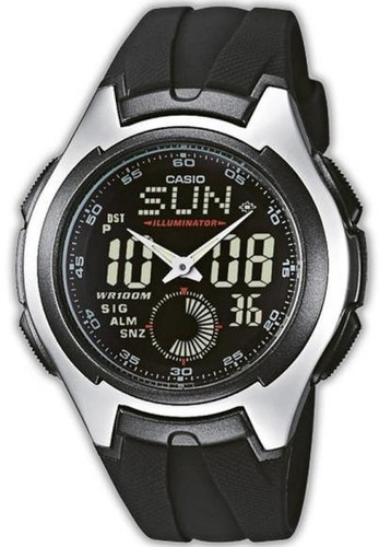 Casio AQ-160W-1B אנלוגי דיגיטלי 
