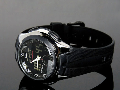 Casio AQ-160W-1B אנלוגי דיגיטלי 