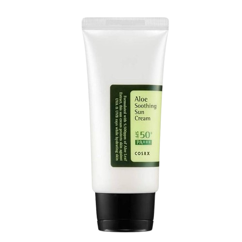 Cosrx Aloe Soothing Sun Cream 50+SPF קוסרקס קרם הגנה קליל אלוורה