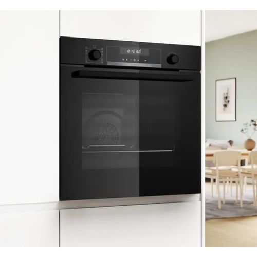 תנור בנוי פירוליטי 71 ליטר Bosch HBG578EB3 Serie 6 שחור | ספרד בוש - יבואן רשמי BSH 