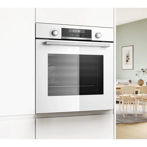 תנור בנוי פירוליטי 71 ליטר Bosch HBG578EW3 Serie 6 לבן | ספרד בוש-יבואן רשמי BSH 