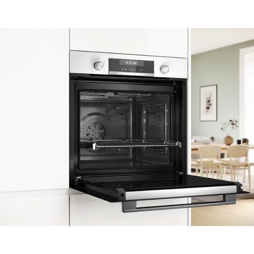 תנור בנוי פירוליטי 71 ליטר Bosch HBG578EW3 Serie 6 לבן | ספרד בוש-יבואן רשמי BSH 
