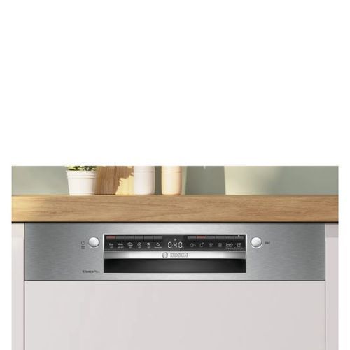 מדיח כלים רחב חצי אינטגרלי 13 מע' Bosch SMI4HAS19E Serie 4 | גרמניה בוש
