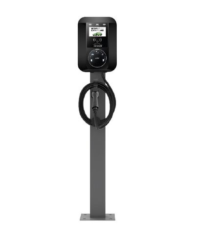 עמדת טעינה חכמה Nexus Touch 22KW עם כבל 5 מטר מובנה