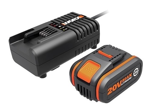סט סוללה 4A 20V ומטען מהיר Worx