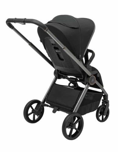 עגלת תינוק משולבת סיאלו פרו 2025 Sport Line Cielo PRO ריפוד שחור / ידית שחורה / שלד אפור מוברש
