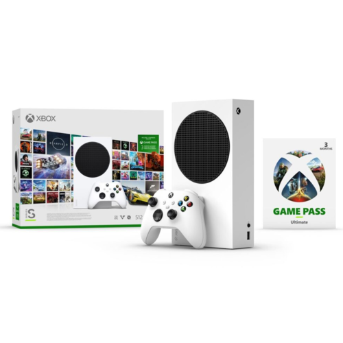  Microsoft Xbox Series S 512GB SSD Starter Edition - כולל מנוי Gamepass Ultimate ל-3 חודשים