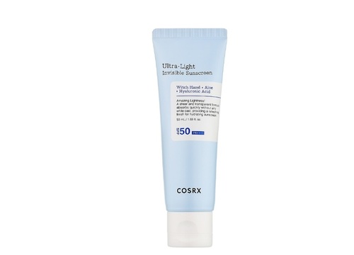 קרם הגנה שקוף Cosrx Ultra Light Invisible Sunscreen SPF50  