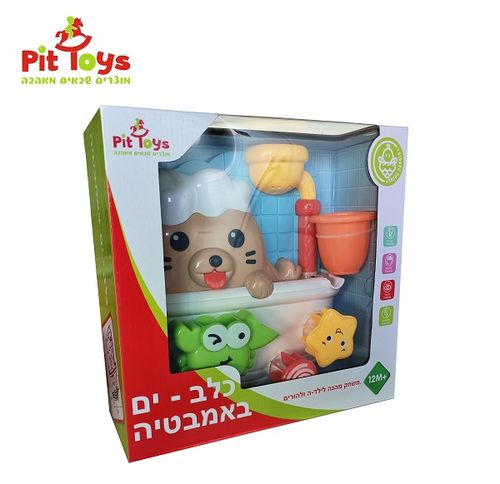 כלב ים באמבטיה