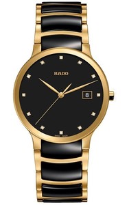 RADO R30527762 CENTRIX גברים משובץ 12 יהלומים