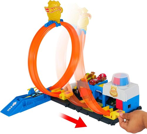 תחנת משטרה כולל משגר ולופ - הוט ווילס