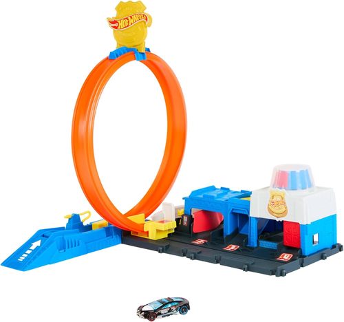 תחנת משטרה כולל משגר ולופ - הוט ווילס