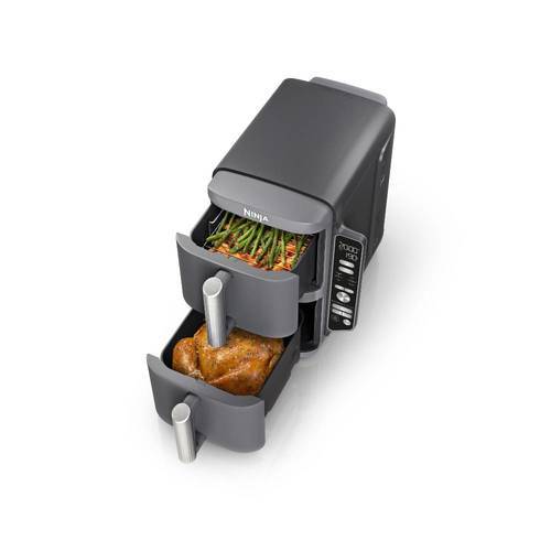 סיר טיגון ללא שמן דו קומתי 9.5 ליטר Ninja Double Stack XL SL403 נינג'ה
