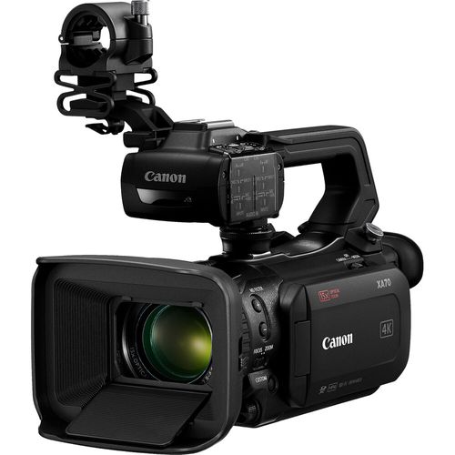 מצלמת וידאו מקצועית Canon XA70 UHD 4K Dual-Pixel Autofocus יבואן רשמי