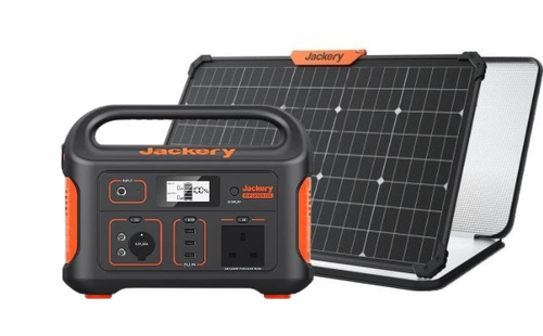 מארז תחנת כוח ניידת Jackery Explorer 500 + Jackery SolarSaga 80W