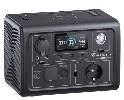 תחנת כוח ניידת Bluetti EB55 700W 537Wh