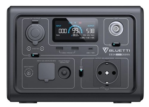 תחנת כוח ניידת Bluetti EB55 700W 537Wh