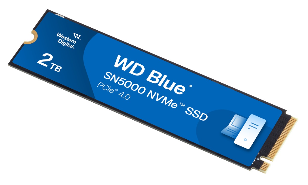 דיסק קשיח WD Blue SSD SN5000 M.2 NVME PCIe Gen 4.0 2TB 