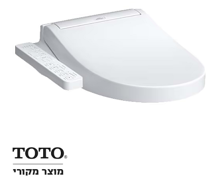 מושב אסלה בידה TOTO אוניברסלי מסדרת MIZU