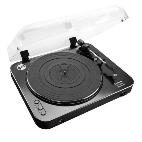 פטיפון שולחני כולל בלוטוס Lenco LBT-120BK-ISR