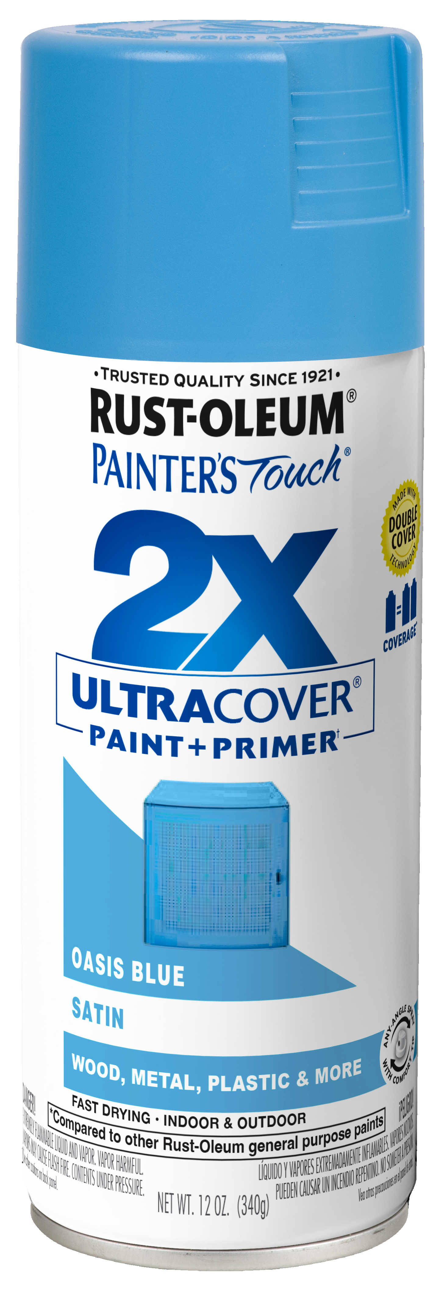 ספריי צבע 2XSatin Oasis Blue