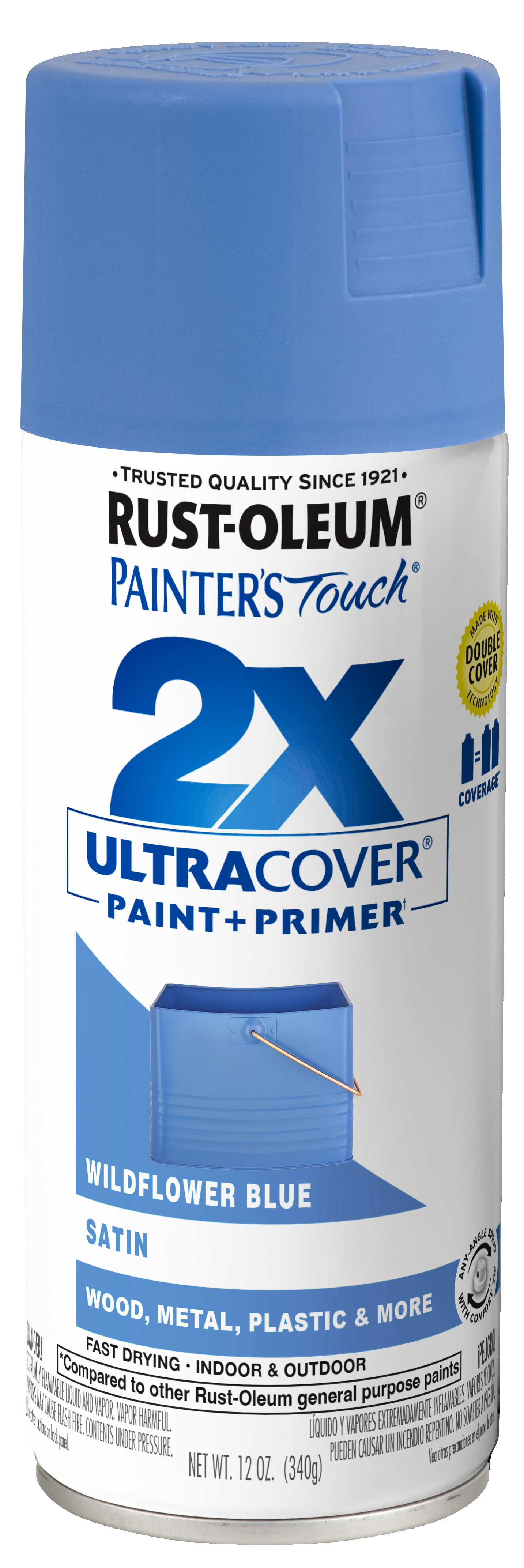 ספריי צבע 2X Satin Wildflower Blue