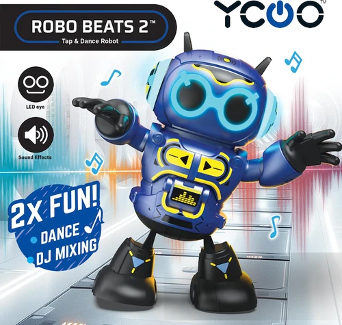 רובוט רוקד עם אורות וצלילים Robo Beats 2