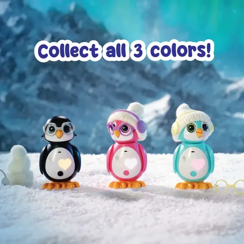 מיני פינגווין אינטראקטיבי Mini Rescue Penguin - ורוד