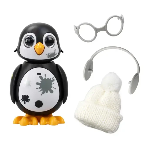 מיני פינגווין אינטראקטיבי Mini Rescue Penguin - תכלת