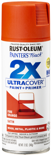 ספריי צבע 2X Satin Fire Orange