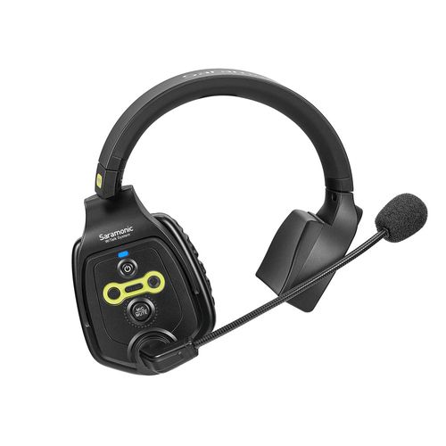 אינטרקום אלחוטי (1.9GHz) מכשיר קשר עם אוזניה אחת מאסטר Saramonic WiTalk-SMH Full-Duplex 
