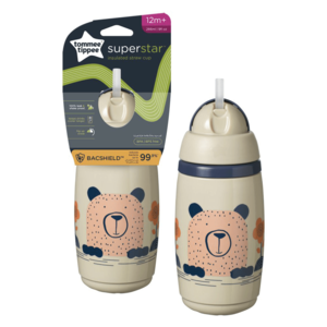 כוס קש מבודד 12+ חודשים טומי טיפי 266 מ"ל - Tommee Tippee Insulated Straw Cup