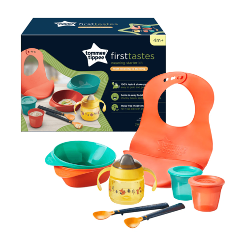 ערכת האכלה 4+ חודשים טומי טיפי - +Tompee Tipee Weaning Starter Kit 4
