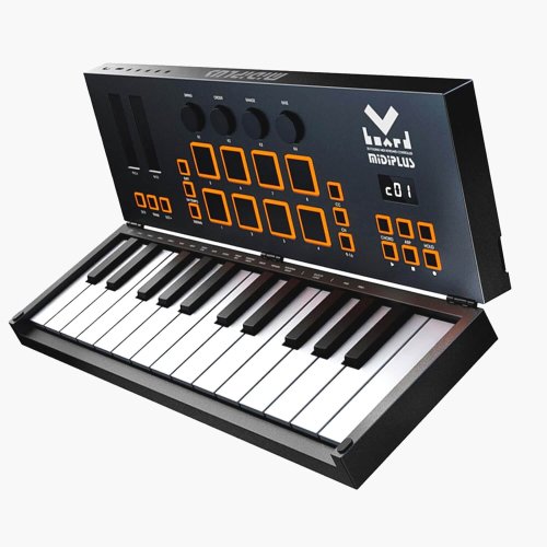 מקלדת שליטה ניידת מקצועית 25 קלידים מבית MiDiPlus דגם V-Board 25